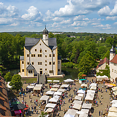 Töpfermarkt an Schloss Klaffenbach
